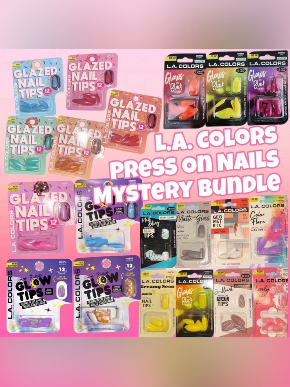 ⭐️ Bundle 5 for $13 • Mystery - 6 Packs Press On Nails
